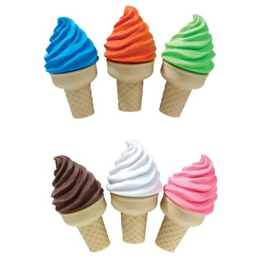 Raymond Geddes Ice Cream Shoppe Scented Erasers For Kids &amp; Sharpener (Pack of 24)