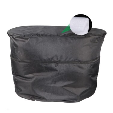 Upgraded Version RV Propane Tank Cover, Camper Propane Tank Cover Double 20lb, for Travel Trailer &iuml;&frac14;&circ;Thicker top Cover&iuml;&frac14;&permil;