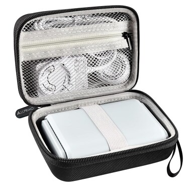 Case Compatible with GL SFT1200/ MT3000/ MT1300/ A1300/ AR750S-Ext Wireless Travel Router, Portable WiFi Storage Holder for Ethernet Cable &amp; Power Adapter (Box Only) - Black