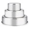 E-far Cake Pan Set of 3 (4 inch/6 inch/8 inch), Stainless Steel Small Round Layer Cake Baking Pans, Perfect for Tier Smash Cake, Non-Toxic &amp; Healthy, Mirror Finish &amp; Dishwasher Safe