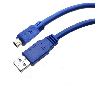Seadream SuperSpeed USB 3.0 Cable - Type A Male to Mini B 10-Pin Male(Note:NOT Compatible with USB 2.0 Mini B 5-Pin Ports) (0.3M)