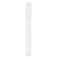 HARFINGTON Fondant Rolling Pin PP 45cm x 2.5cm Non Stick for Baking White