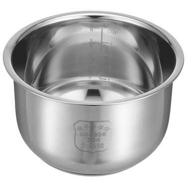 HEMOTON Rice Cooker Inner Pot Rice Cooker Replacement Inner Pot Rice Cooker Liner for Kitchen