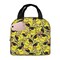 Duduho Funny Rubber Duck With Sunglasses Lunch Bag Compact Tote Bag Reusable Lunch Box Container For Women Men School Office Work, 6l
