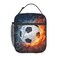 Soccer Ball Sport Lunch Bag For Boys Girls Reusable Lunch Box Insulated Meal Bags Portable Lunch Tote For Kids School Men Work Travel Picnic