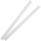 CALLARON 2Pcs Measuring Dough Strips 3mm Rolling Pin Guide Sticks Thickness Acrylic Baking Rulers Dough Levelers for Cookies Pies Baking