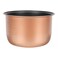 Inner Cooking Pot 2L Kitchen Inner Cooking Pot Non-stick Inner Pot Universal Inner Pot Rice Cooker Supply Nonstick Cooking Pot Inner, Golden Inner Pot Replacement