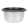 Cabilock Stainless Steel Inner Cooking Pot Small Pressure Cooker Inner Pot Replacement Insert Liner Accessory Non- stick Baking Pot for Kitchen Restaurant (3L)
