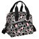 Luxury Grey Leopard Cheetah Insulated Lunch Bag for Women Men Adult Lunch Tote Bag with Shoulder Strap Reusable Lunch Box Large Containers Thermal Cooler Bag for Work School Picnic Lightweight Handbag