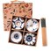 Ceramic Rice Bowls and Chopstick Set of 4,A Good Gift for Friend and Family (RS)