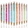 11 Pcs Fancy Pens for Women Glitter Pretty Cute Pens Sparkly Retractable Pens Black Ink Medium Point 1.0 mm Cool Journaling Pens for Women Girls(Sequin Style)