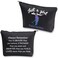 CMNIM Field Hockey Gifts Field Hockey Player Gifts Field Hockey Makeup Bags Cosmetic Travel Bags Inspirational Gifts (Field Hockey Bag black)