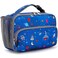 FlowFly Kids Lunch box Insulated Soft Bag Mini Cooler Back to School Thermal Meal Tote Kit for Girls, Boys, Astro&amp;Rocket
