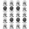 20 Pack Magnetic Clips Fridge Magnets, Heavy Duty Refrigerator Magnet Clips Whiteboard Magnet Clips, Strong Clips Magnets Scratch Free Metal Magnet Clips for Fridge, Whiteboard, Kitchen, Office