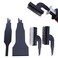4pcs Reciprocating Saw Spatula Brush Set, Multifunctional Rust Removing Brush Shovel Set Nylon Wire Alloy Steel Abrasive Brushes Reciprocating Blade Saw Cleaning Tool(Color:Black)