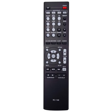 INTECHING RC-1196 AV Receiver Remote Control for Denon AVR-S500BT, AVR-S510BT, AVR-X510BT, AVR-X520BT