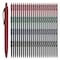 deegtran Pens Bulk, 200 Pack No Bleed Black Pens, Retractable Ballpoint Pens, Pens Medium Point, Smooth Ink Pens, 1.0MM Black Ink