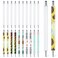 Cupoita Sublimation Pens Blank No Clip With Shrink Wrap,Heat Transfer Sublimation Ballpoint Pen, Aluminum Customized Pen, Personalized Pen For Christmas Diy Office School Stationery Supplies (10 Pack)