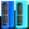 2Pack Case for LG TV Remotes, Remote Cover for LG Smart TV Remote Control AKB75095307 AKB75375604 AKB74915305 Original, Replacement Silicone Skin Sleeve Glow in The Dark Blue
