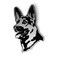 German Shepherd - Magnet - Car Fridge Locker - 6