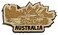 Printtoo Wooden Australia Sydney Gift Engraved Fridge Magnet Souvenir Collectibles