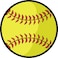 Car Magnet Sports Athlete Softball Magnetic Decal for Locker or Fridge, 5 3/4 Inches (Softball Magnet)