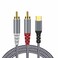 &atilde;&euro;2024 MFi Certified&atilde;&euro;&lsquo; Compatible with USB C to RCA Cable Audio Aux Adapter, 10FT USB Type C to 2RCA Cable HiFi Stereo Y Splitter for iPhone 15 Series, iPad Pro, Amplifiers, Theater, Car and Speaker