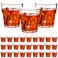Tioncy 30 Pcs 4.5 oz Acrylic Drinking Glasses Small Whiskey Glass Clear Shot Glasses Bulk Unbreakable Stackable Mixed Drinkware Mini Beer Mug for Drinking Bars Wine Vodka