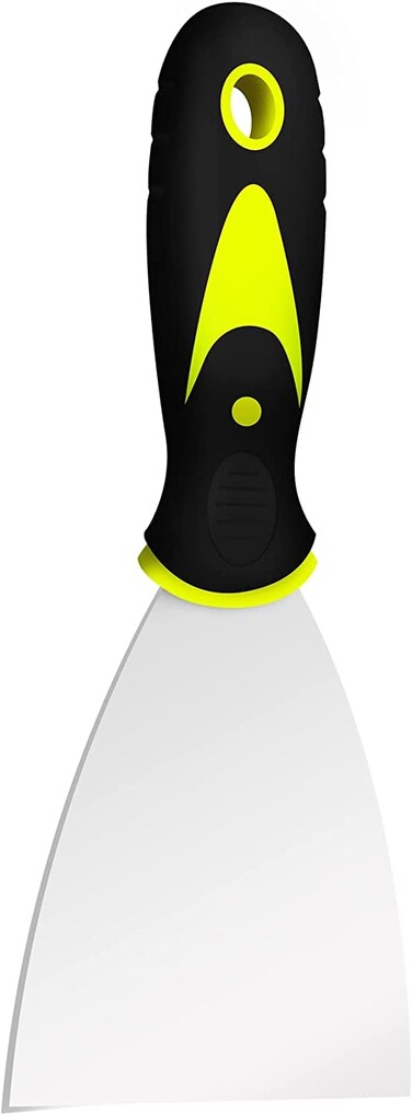 DEKEones Putty Knife Scrapers, 3 Inch Spackle Knife, Metal Scraper Tool for Drywall Finishing, Plaster Scraping, Decals, and Wallpaper