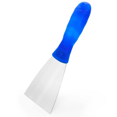 Putty Knife, 3 Inch Metal Steel Scraper, Plastic Handle Spackle Knives for Drywall, Decals, Wall paper, Patching, Painting, Taping, Scraping Coating