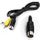risingsaplings 6FT Audio Video AV Wire Cable 5Pin to RCA Connection Cord Compatible for Sega Genesis 1 &amp; Mega Drive 1