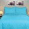 DaDa Bedding Turqouise Blue Bedspread Lightweight Bright Blue Quilted Lagoon Sky Blue Quilt Bedspread Ultrasonic Coverlet Quilt California King Size - 98" x 104