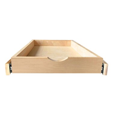 LuxursKingQYW NS Soft Close Cabinet Drawer Wood Pull Out Tray Drawer Box Kitchen Cabinet Organizer Cabinet Slide Out Shelf Wooden Pull Out Shelf (No Assembly Required-12 W&Atilde;&mdash;21" D&Atilde;&mdash;3" H)