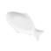 OSALADI Fish Shaped Plate Salad Bowl Dessert Bowl Seasoning Serving Bowls Appetizer Bowls Mixing Bowls for Home Restaurant Buffet White