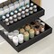 HIKITMATE Kitchen Pull Out Cabinet Organizer, Carbon Steel Cabinet Drawers Slide Out, Pantry Storage Shelves with Nano Adhesive Strip for Kitchen 16.2&quot; W X 17.0&quot; D X 2.8&quot; H