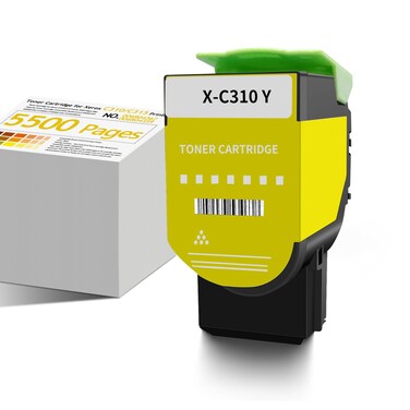 Toner Cartridge for Xerox C310/C315 Printer,5500 Pages High Capacity Toner Cartridge Compatible Replacement for 006R04367 006R04359 C310DNI C310DNIM Color Printer(Yellow)