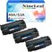 NineLeaf Compatible 49A 53A Toner Cartridge Replacement for HP 49A Q5949A 53A Q7553A for HP Laserjet 1320 1320n 3390 1160 1320tn 1320nw 3392 P2015 P2015dn P2014 M2727nf MFP Printer (Black, 3 Pack)