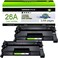 greencycle 26A M426fdw Compatible Toner Cartridge Replacement for HP 26A CF226A 26X CF226X for HP Laserjet Pro M402n M402dn M402dw M402dne MFP M426fdw M426dw M426fdn Printer (Black, 2-Pack)