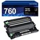 CYMBAINK DCP-L2550 Drum Unit DR730 with Toner Cartridge TN760 (1 Set Compatible Toner Cartridge Replacement for Brother TN760+DR730
