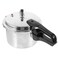 DOITOOL Aluminum Pressure Cooker 22cm/8.7inch Bottom Mini Pressure Cooker for Gas Stove Induction Cooker, Silver