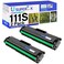 SuperInk 2 Pack High Yield MLT-D111S Toner cartridges Compatible for Samusng MLT-D111S MLTD111S 111S D111S D111L to Use with Xpress M2020W M2022W M2024W M2026W M2070W M2070FW Laser Printer