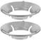 Kichvoe Induction Burner 2PCS Wok Ring For Gas Stove Stainless Steel Wok Rack Round Bottom Wok Stand Wok Accessories-10 * 2Inches Gas Stove Pot Rack