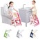 Beavtaens Potty Training Seat: 2 in 1 Design Potty Seat for Toilet &amp; Nursery Step Stool for Sink Potty Training Toilet with Height Adjustable Ladder for Kids of All Ages (Pink)