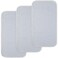 BlueSnail Ultra Soft and Absorbt Quilted Waterproof Changing Pad Liner 3pk (blue)
