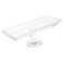 Clear Dessert Table Display Set,Dessert Trays Fruit Trays for Serving for Party,Glass Dessert Stands Buffet Risers for Cupcakes Dessert Pastry Food,Serving Trays and Platters for Chocolate, Fruits