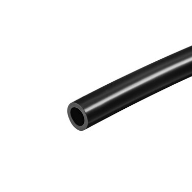 uxcell Silicone Tubing 1/4"(6mm) ID X 3/8"(10mm) OD 10ft Silicone Rubber Tube Air Hose Water Pipe for Pump Transfer Black