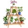 BMOSU Plant Stand Bamboo for Indoor Outdoor Tiered Plant Shelf 8 Potted Flower Holder Ladder Rack Garden Balcony Living Room Patio(3 Tier Natural)