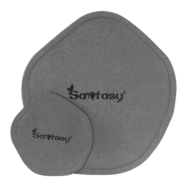 Plant Saucers for Indoors Quick Drying Diatomaceous Earth Stone Drying Tray Plant Water Catcher Tray 2 Pack Irregular Plant Trays for Pots