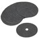 MECCANIXITY Tree Mulch Ring 5.9" Nonwoven Tree Protector Mat Plant Cover for Weed Control Round Weed Barrier Black 12 Pack