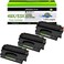 greencycle 3PK Compatible Toner Cartridge Replacement for HP 49X Q5949X 53X Q7553X use in 1320 1320n 1320nw 3390 3392 M2727nf P2015dn P2015 P2014 P2010 Series Printer (Black, 7000 Pages)